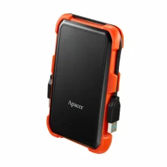 APACER zunanji disk 1TB AC630 USB 3.1 odporen na udarce črno/oranžen