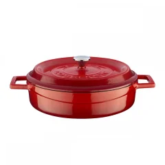 Lava okrogli nizki Dutch oven, 24cm