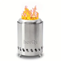 HerQs Smokeless Firepit Mini: Brezdimni Firepit za mize in balkone