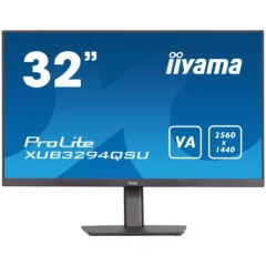 Monitor Iiyama 80 cm (31,5") XUB3294QSU-B1 2560x1440 75Hz VA 4ms HDMI DisplayPort 2xUSB3.0 Pivot  sRGB96% ProLite