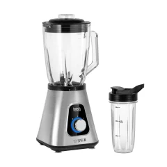 1300W inox električni blender in mešalnik 1500ml + 600ml bidon