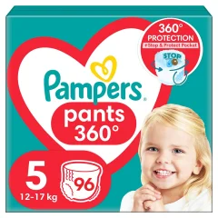 PAMPERS Plenice MB Velikost 5, 12-17kg, 96 kom