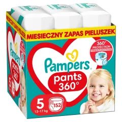 Plenice PAMPERS MTH vel.5 12-15kg 152 kom.