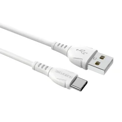 BOROFONE podatkovni kabel BX51 Type C na USB 1m 3A bel