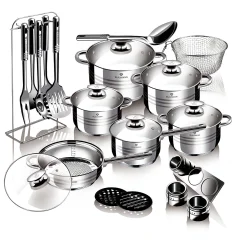 Berlinger Haus Blaumann Gourmet  27v1 set inox posode