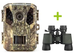 Oxe Lovska kamera OXE Gepard II in klasični daljnogled FOMEI 7-21x40 ZCF Zoom + 32GB SD kartica in 4 baterije!