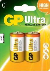 Ultra Alkalna C GP baterija 14AU (LR14) 2 kosa