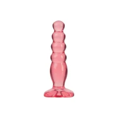 Analni čep Crystal Jellies - Anal Delight, roza