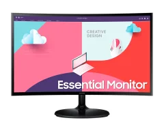 Obnovljeno - kot novo - Monitor Samsung Essential Monitor S3 S36C 68,6 cm (27") FHD VA LED FreeSync ukrivljen