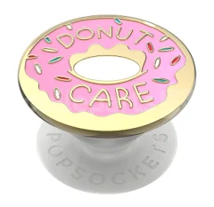 POPSOCKETS držalo / stojalo PopGrip Donut Pink - Enamel