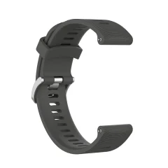 Pašček za uro Garmin Forerunner 245 Silicone Grey 20 mm