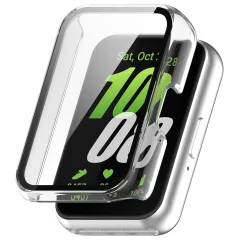 Etui z zaščito zaslona iz kaljenega stekla za Samsung Galaxy Fit 3 (SM-R390) Transparent