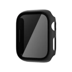 Ovitek za zasebnost z zaščito zaslona iz kaljenega stekla za Apple Watch 9 Black 45 mm