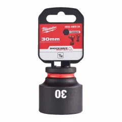 Milwaukee Impact Cap Hex HEX 1/2 "30 mm Shockwave