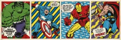 MARVEL COMICS DOOR POSTER TRIPTYCH