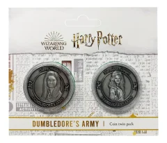 Fanattik Harry Potter Dumbledore Army zbirateljski komplet kovancev (Hermiona Granger & Ginny Weasley)