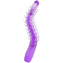 FLEXI VIBE SENSUAL SPINE UPOGLJIV VIBRIRAJOČI DILDO LILA 23,5 CM