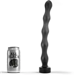 ALL BLACK - ANAL PLUG ŽOGA 32 CM