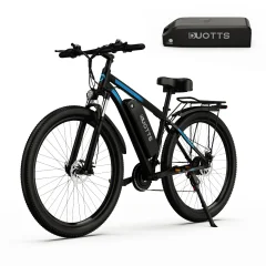 Duotts ​​C29 Treking električno kolo 29" 750W Motor 48V 2*15Ah dvojna baterija MTB E-kolo - črna