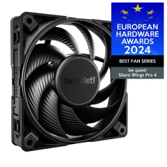 BE QUIET! Silent Wings PRO 4 (BL098) 120mm 4-pin PWM črn ventilator