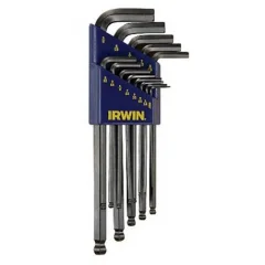 IRWIN, Long Allen Keys z žogo 10pcs (1.5-10)