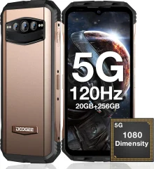 DOOGEE V30T 5G 20/256GB, zlata pametni robustni telefon Android 12, 10800mAh