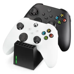 snakebyte TWIN:CHARGE SX polnilec za plošče Xbox Series | Črna