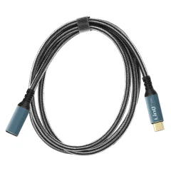 1,2 m USB-C podaljšek, 100 W polnjenje, locljivost 8K, prenos 20 Gbps - LinQ