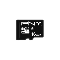 MicroSDHC spominska kartica PNY Performance Plus, 16GB, razred 10, z adapterjem