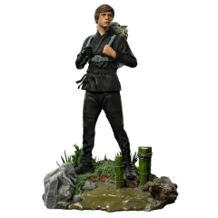 Iron Studios The Book of Boba Fett - Luke Skywalker and Grogu Training Statue Art Scale 1/10