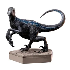 Iron Studios JURASSIC WORLD - Velociraptor Blue B Icons statue