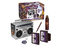 Pyramid International Guardians of Galaxy Boom Box Premium darilni komplet - steklenica za pijače, zvezek, pisalo in Keyring v prtljažniku