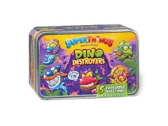 SuperThings Dino Destroyer Tin - s 5 ekskluzivnimi dinozavri supertingov s kovinskim učinkom