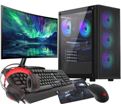 VIST PC Gaming Core i9 11900F - RAM 32GB - RTX 4060 - SSD 1TB M.2 - WiFi6 - BT - 27'' - W11