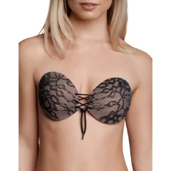 BYE BRA ROUND LACE-IT BRA LACE VEL. L