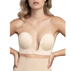 BYE BRA SEAMLESS U-STYLE BRA NARAVNA VELIKOST C