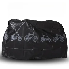Zaščita za kolesa, zaščita pred dežjem in snegom ter UV zaščita Black
