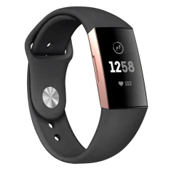 Fitbit Charge 3/4 silikonska zapestnica (S) Black