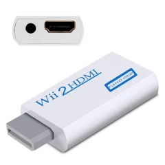 HDMI adapter Združljiv z Nintendo Wii - Full HD 1080p White