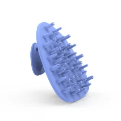 Masažna krtača za lasišče silikon Blue