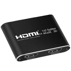 HDMI razdelilnik 1x2 za 2 zaslona 3D/4K/1080p