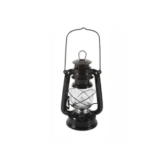 Retro polnilna svetilka za kampiranje, svetilka za kampiranje, svetilka za šotor brezstopenjsko zatemnitev Black