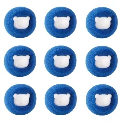 Pralna kroglica za depilacijo Blue  9-Paket