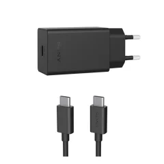 SONY Hitri polnilnik  USB-C do 30W Hitri polnilnik prek vhoda USB-C do 30 W