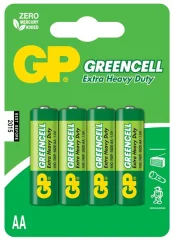 Greencell AA GP baterija 15G (R6P) - 4 kosi