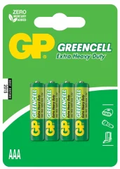 Greencell AAA GP baterija 24G (R03) - 4 kosi