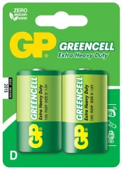 Greencell D GP baterija 13G (R20P) - 2 kosa