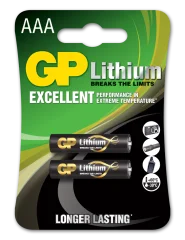 AAA Litijeva  baterija 1,5 V GP Lithium (2 kosa)