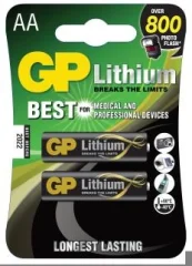 AA Litijeva  baterija 1,5 V GP Lithium (2 kosa)