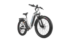 Shengmilo MX06 Adult Electric Bike 48V 26 Inch Fat Tire City Woman E-Bike Moško kolo 48V 17.5AH SAMSUNG Battery-White